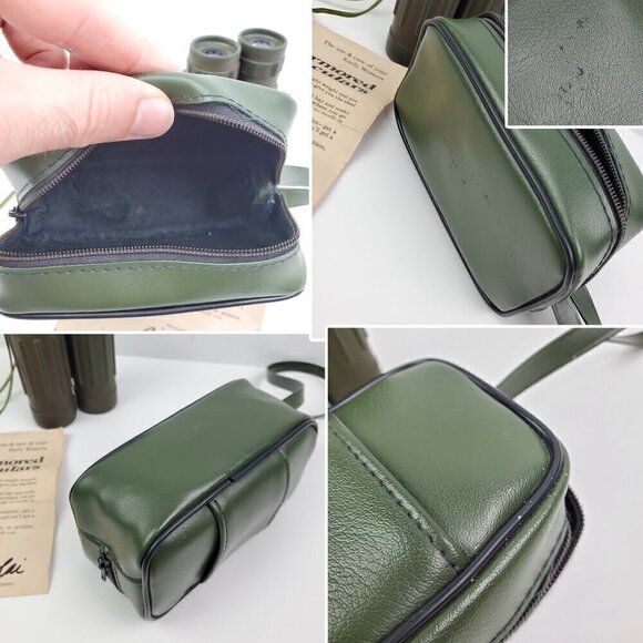 Early Winters Armored Binoculars VTG 8x21 Field 7º Made Japan Zip Bag Paperwork - Picture 9 of 16